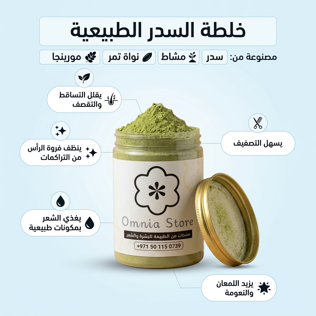 خلطة السدر الطبيعية