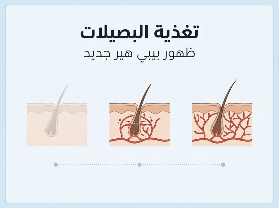 تغذية البصيلات